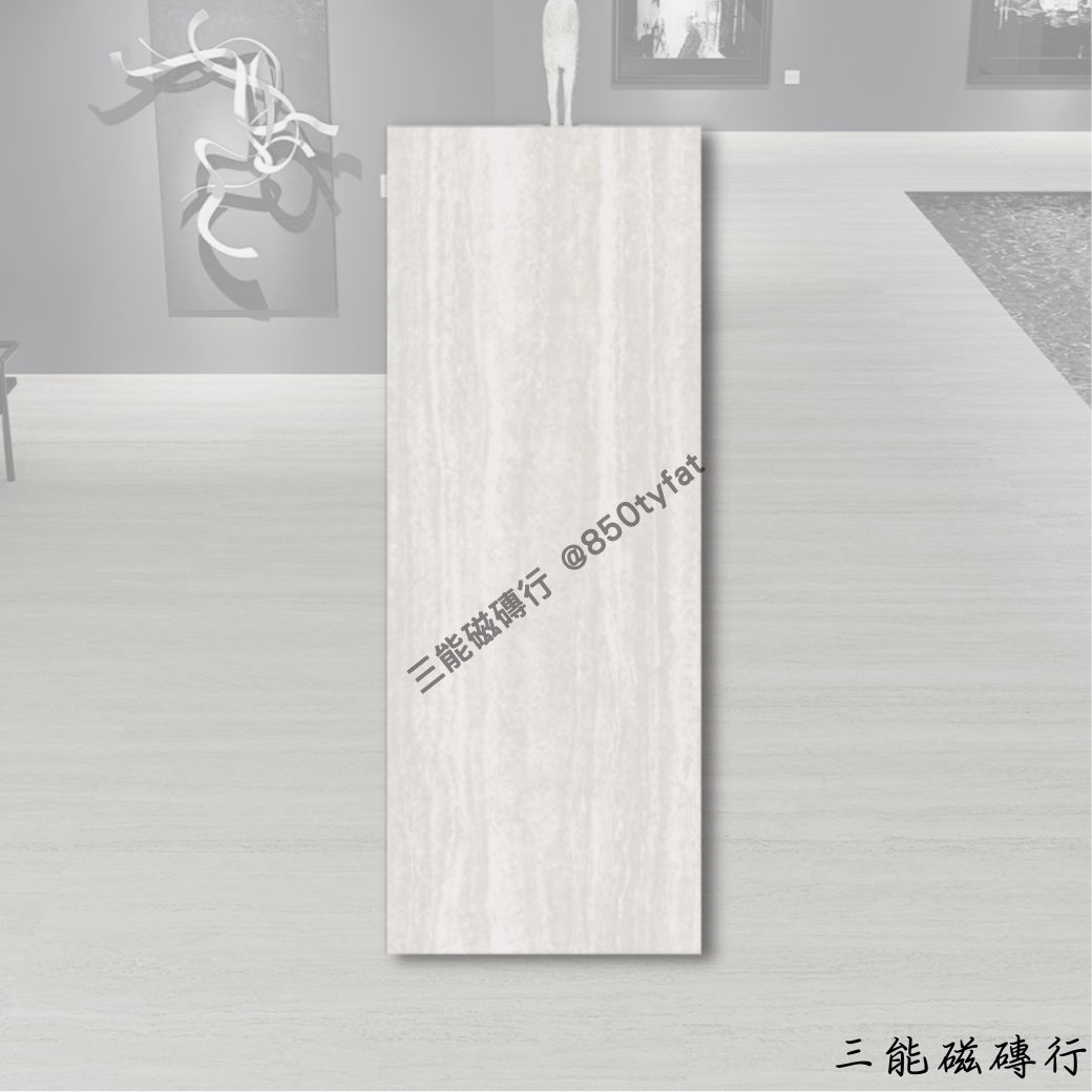 [義大利]羅馬洞石-白 | 100x 275cm