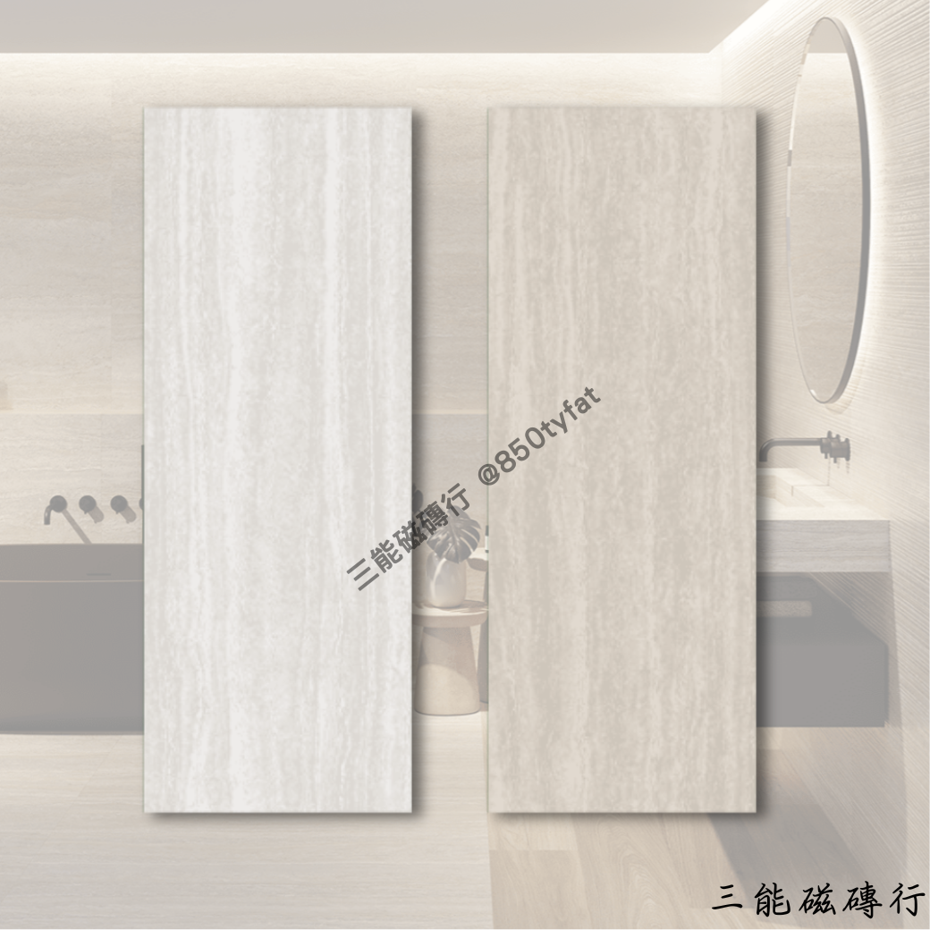 [義大利]羅馬洞石-白 | 100x 275cm