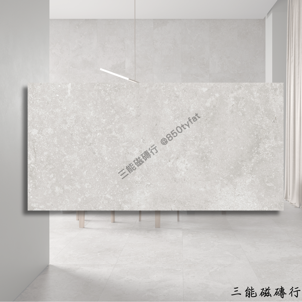 以弗所灰深灰霧面磁磚 - 深色石紋設計，適合現代奢華與商業空間。