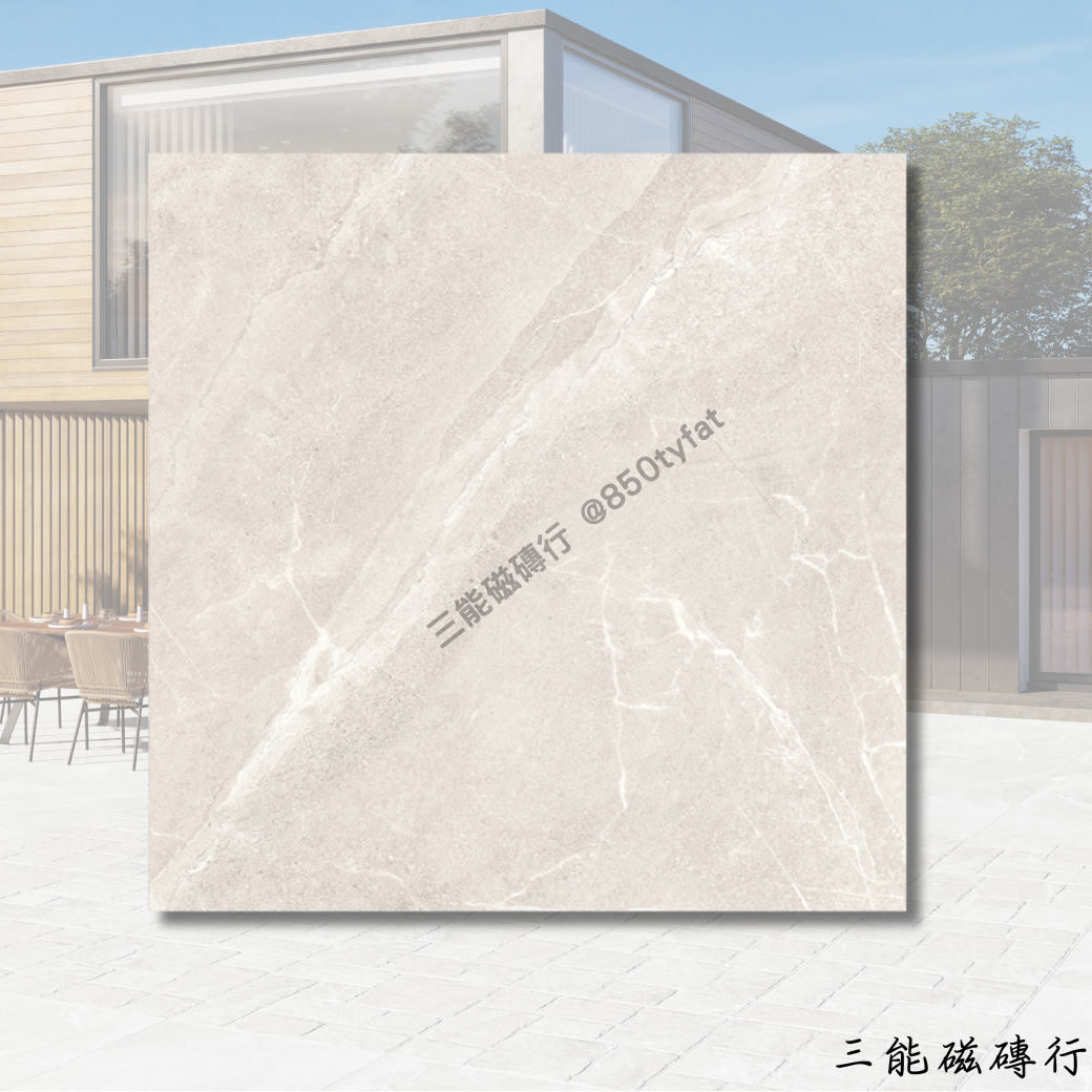 凝霜系列棕色磁磚，深色石紋呈現高質感氛圍。