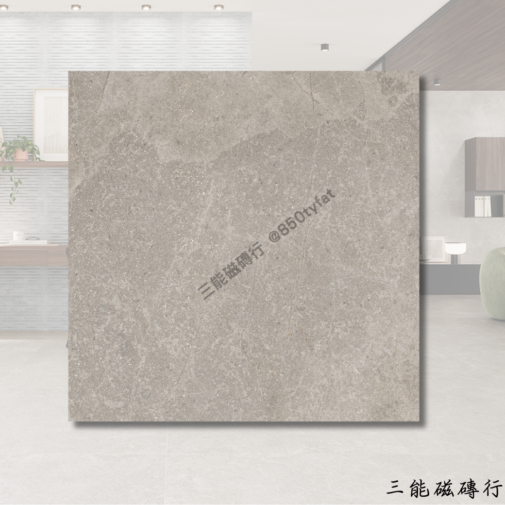 艾卡羅系列棕花磁磚，立體雕刻橫紋設計，展現立體質感。