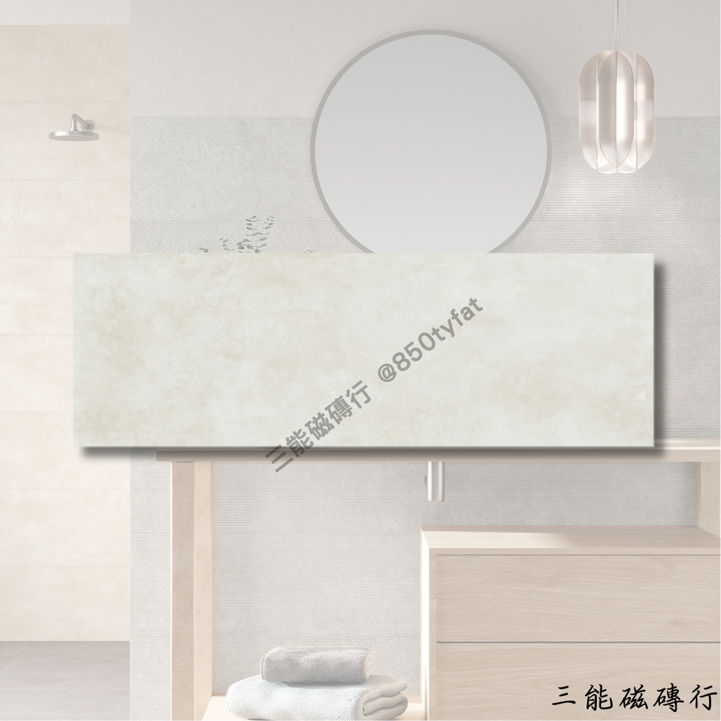 泰洛西系列線條灰磁磚，灰色雕刻紋理，低調精緻。