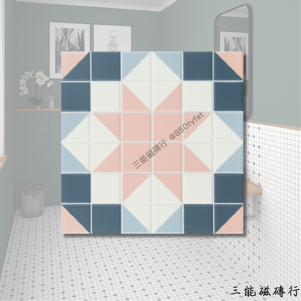 夢工廠系列米色磁磚，素雅底色，百搭耐看。