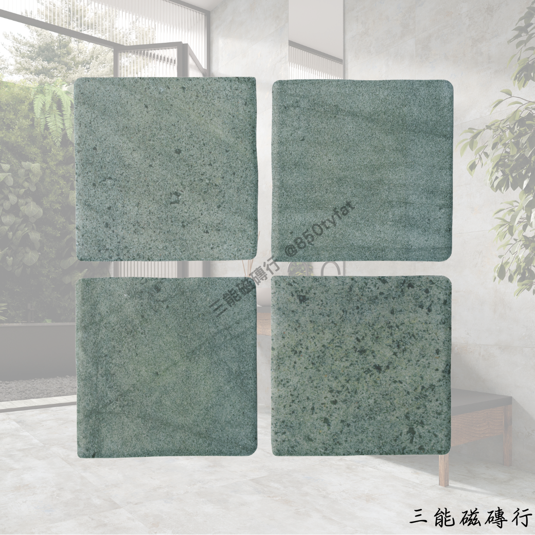 柔石島系列白色磁磚，柔霧石感設計，明亮簡約。