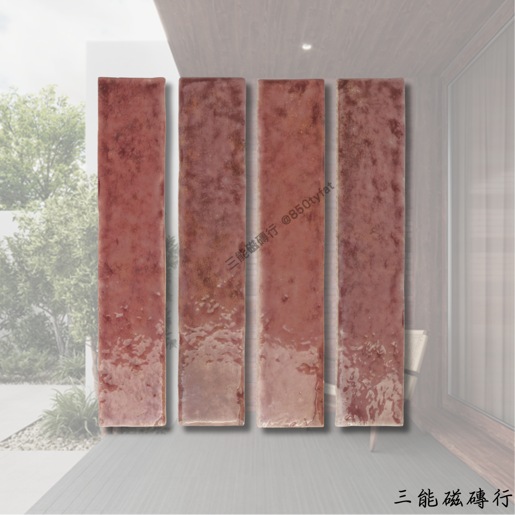 音漣系列白色釉面磁磚，細膩亮白質感。