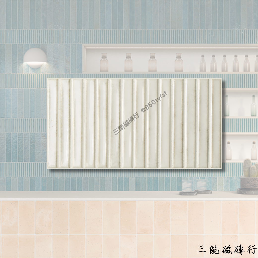 音途系列藍色磁磚，深海藍釉光層次。