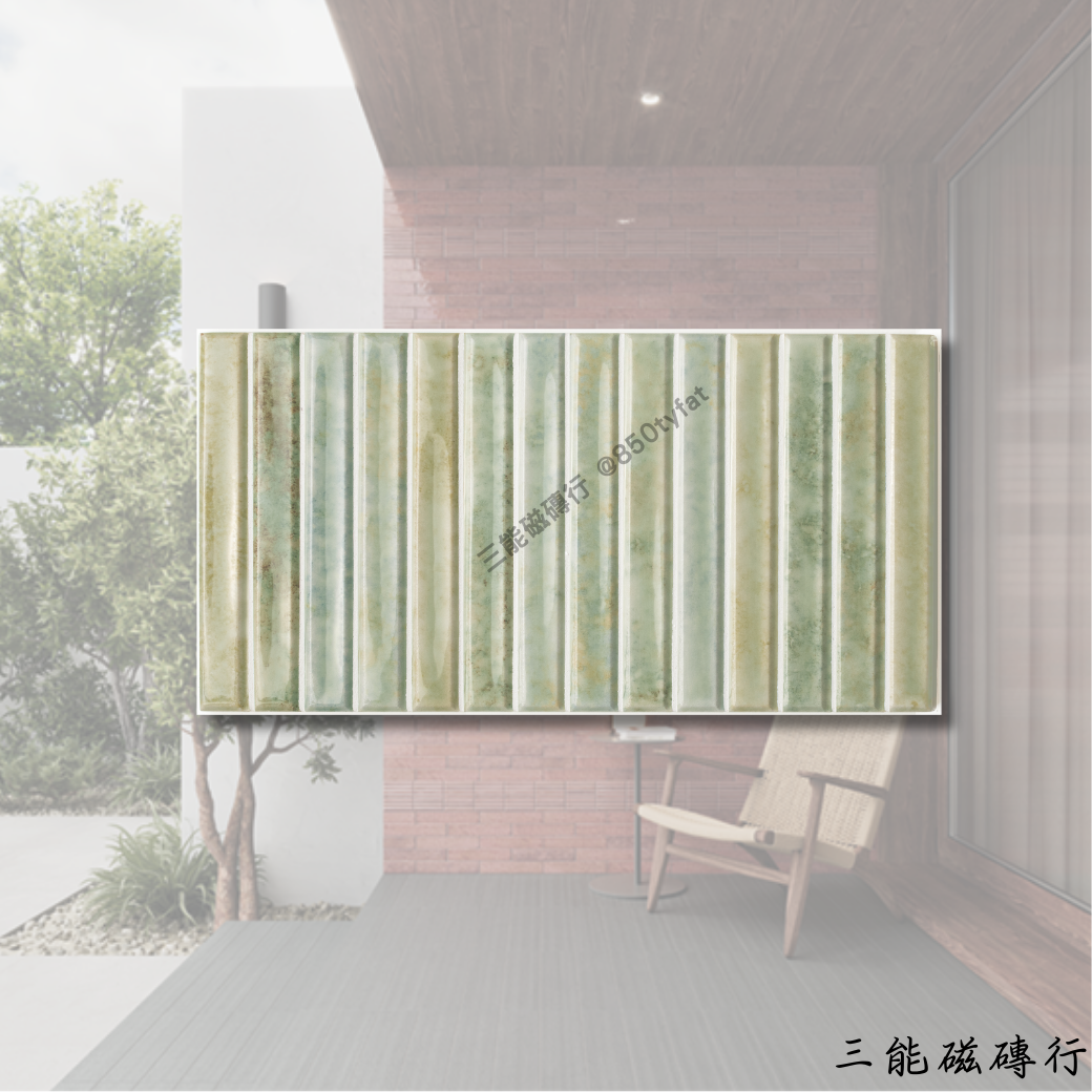 音途系列藍色磁磚，深海藍釉光層次。