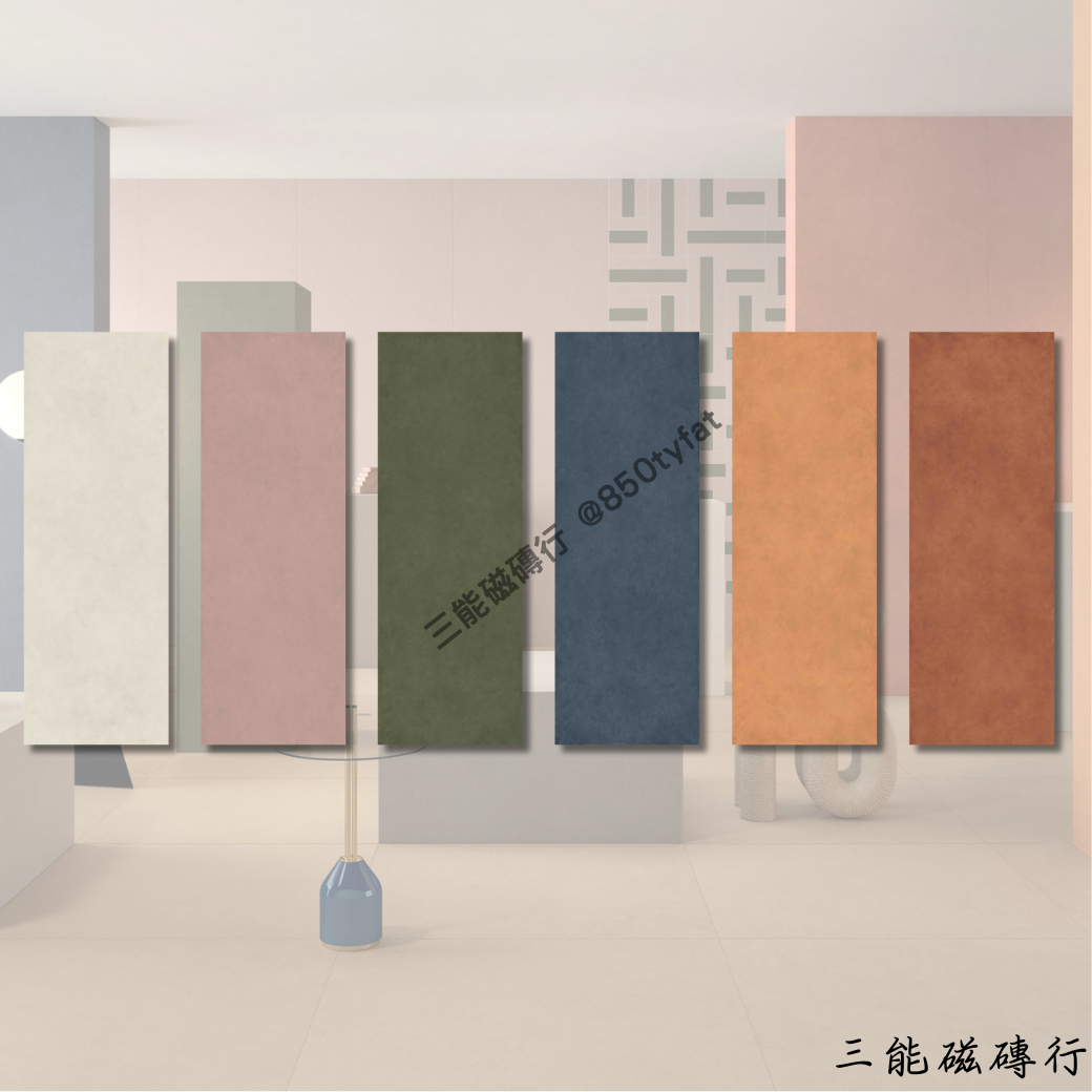 [義大利]虹耀系列-煙雨灰 | 100 x 300 cm、50x100cm