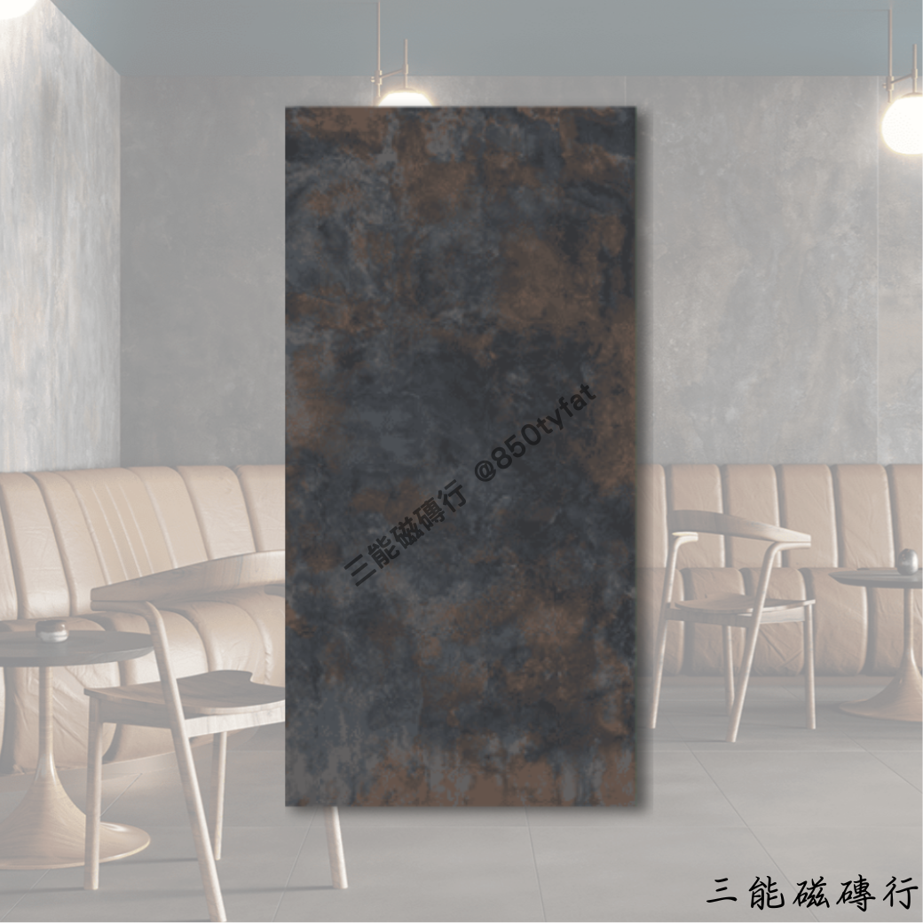 [義大利]濤雲風暴-藍 | 119.5x 278cm