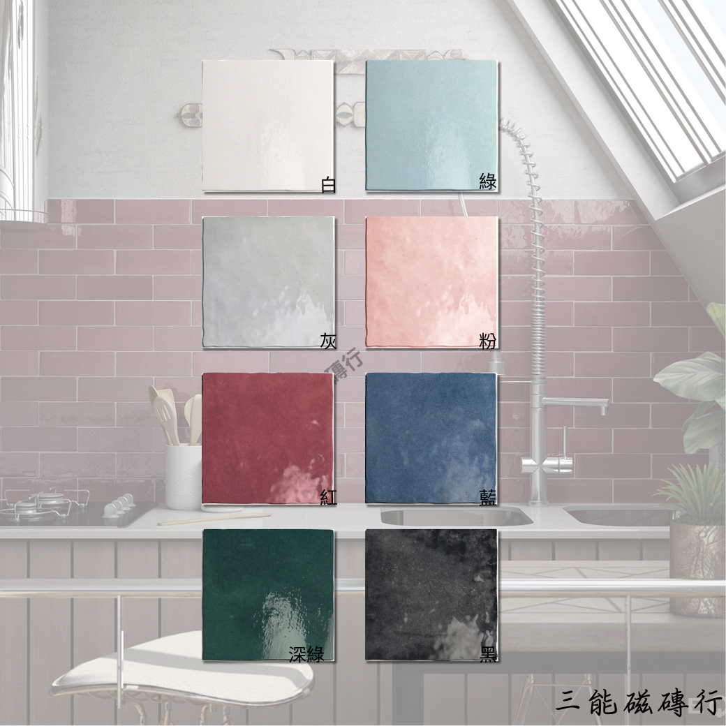 貝拉蘿娜系列淺卡其磁磚，釉光層次感強烈，適合現代空間應用。