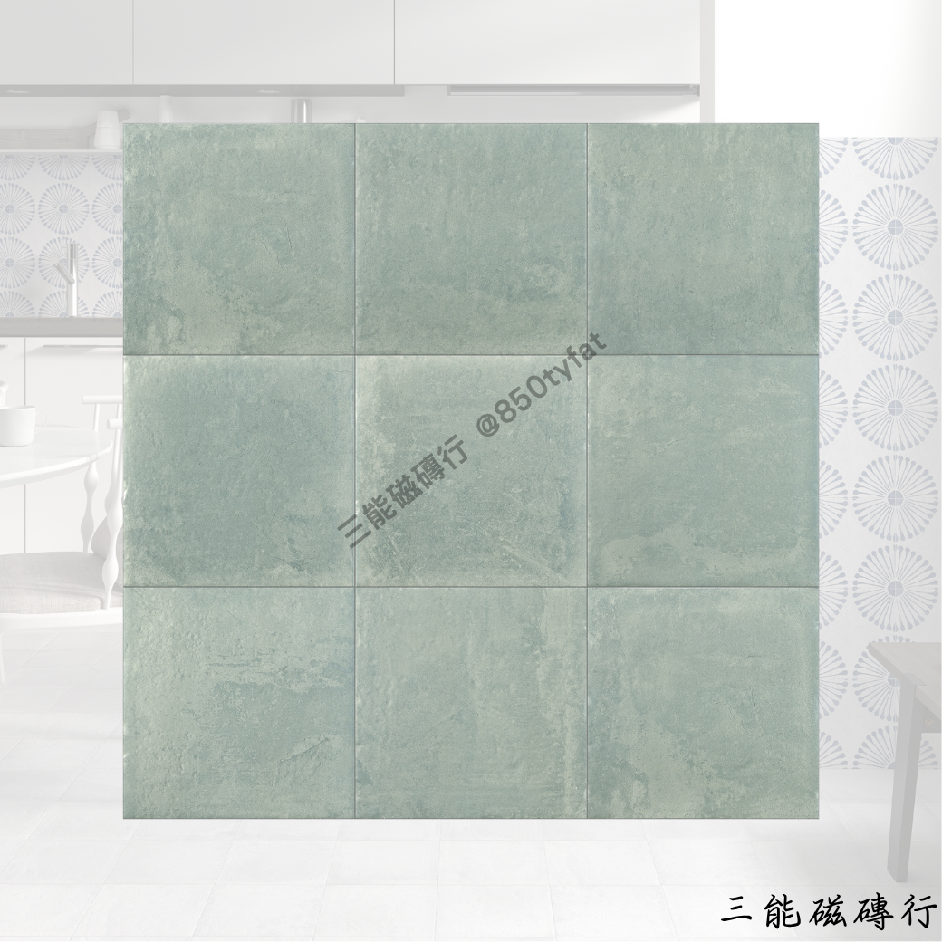 Feeling系列淺灰磁磚，水泥風紋理設計