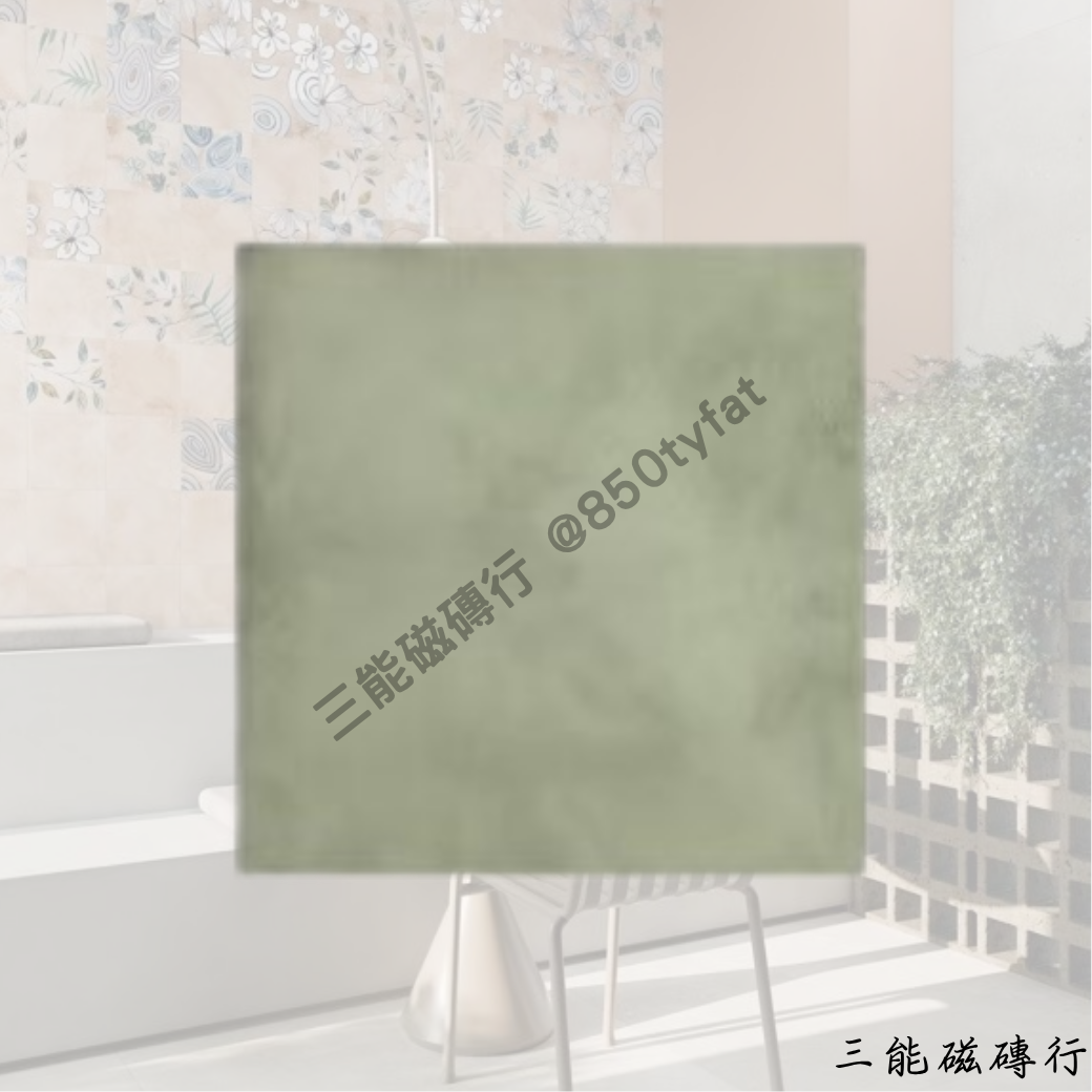 動芯系列奶油白磁磚，柔光素面設計