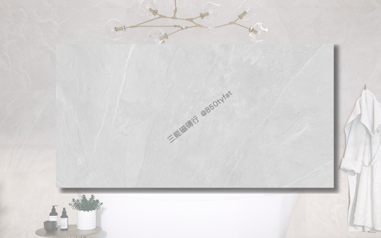 布列塔尼系列磁磚，包含白岩、卡其、岩灰與黑岩四種岩層紋理，展現自然石感與居家溫潤質地，三能磁磚行