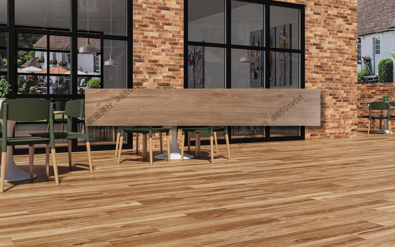 原森系列磁磚，三款色系包含自然淺木、灰木與棕木紋理，展現自然簡約與居家溫馨感，三能磁磚行