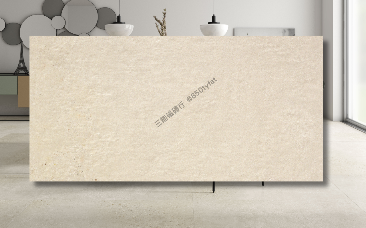 霧感水泥系列磁磚，淺灰、米白、深灰與炭黑多色灰階設計，呈現工業與現代冷調空間氛圍，三能磁磚行