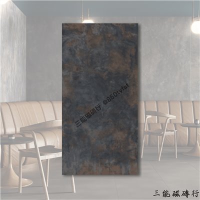 [義大利]濤雲風暴-藍 | 119.5x 278cm