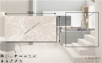 [國產-冠軍]新世紀大理石-蜘蛛啡網 | 90x90、60x120、60x60cm