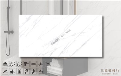 [國產-冠軍]絲柔大理石-男爵白 | 30x60、60x60cm